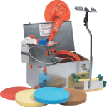 Plastering finishing machine