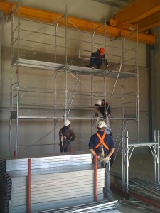 Courses for scaffolders operators