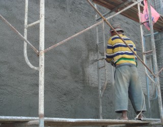 Plastering