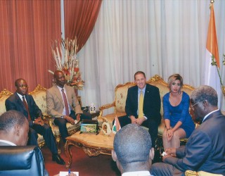 Private meeting with Abidjan Governor, 15th September 2015