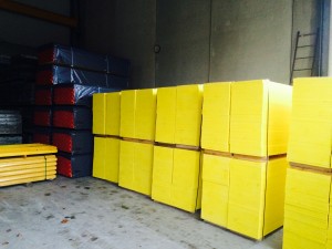 Yellow panels