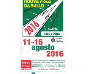 Sponsorizzazione sagra di Bressa di Campoformido 2016