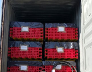 Props, h-beams and much more: other containers sent to Ethiopia