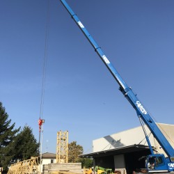 Tower crane Comedil GTS 511 assembling
