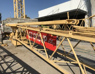 Tower crane Comedil GTS 511 assembling