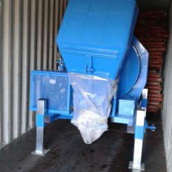Container to Ethiopia with forks, props and concrete mixers
