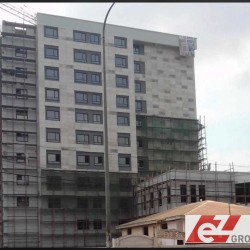 EZ Group’s scaffolding in Douala, Cameroon
