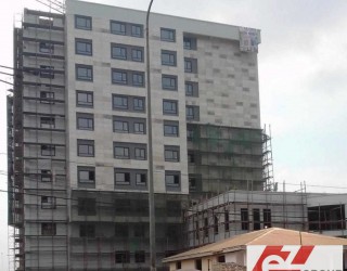 EZ Group’s scaffolding in Douala, Cameroon