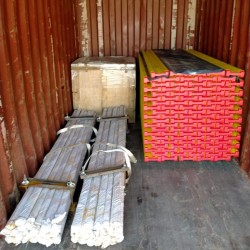 Containers headed to the Ivory Coast